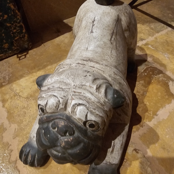 Rustic Wooden DOG! - Picture 3 of 4